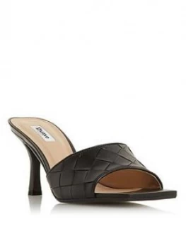 image of Dune London Montreal Heeled Sandal - Black