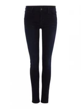 image of Joes Jeans The Honey Mid Rise Skinny Denim Dark Wash