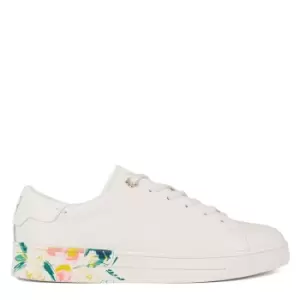Image of Ted Baker Womens Timaya Low Top Trainers - White