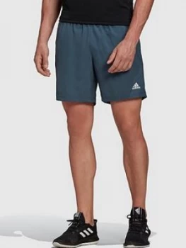 image of adidas Run It Short Pb, Navy Size M Men