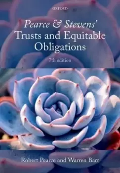 Image of Pearce & Stevens trusts and equitable obligations by Robert A Pearce
