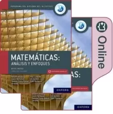 Image of Matematicas IB: Analisis y Enfoques, Nivel Medio, Paquete de Libro Impreso y Digital.