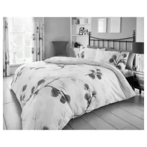 Image of Honesty Duvet Cover Bedding Set - Grey - King - TJ Hughes