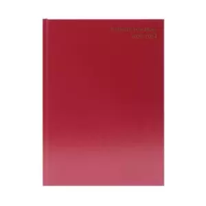 Image of Academic Diary Week To View A5 Burgundy 2023-2024 KF3A5ABG23