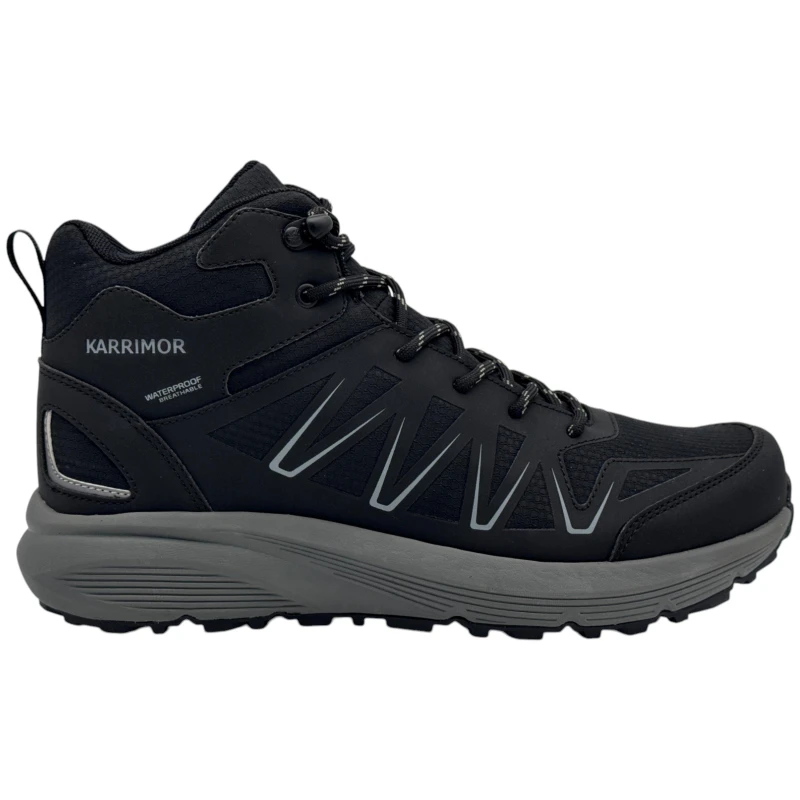 Image of Karrimor Mens Bamford Waterproof Hiking Boots Black male 12 (47)