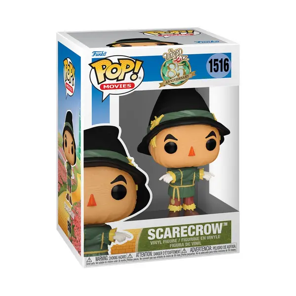 Image of The Wizard Of Oz Scarecrow Vinyl Figurine 1516 Funko Pop! multicolour Onesize Unisex