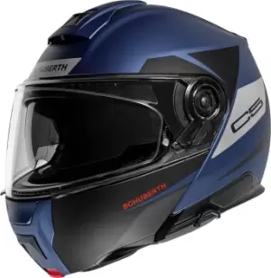 Image of Schuberth C5 Eclipse Helmet, blue, Size 2XL, blue, Size 2XL