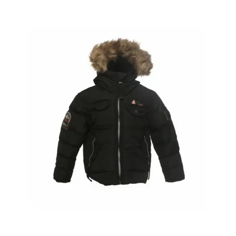 Image of Peak Mountain Children's ski jacket Peak Mountain Ecoflik Noir Male 5 ans ECOFLIK/3-8/NM-NOIR