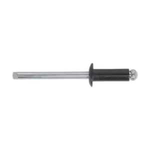 Image of Aluminium Rivet Black Standard Flange 4.8 X 14MM Pack of 200