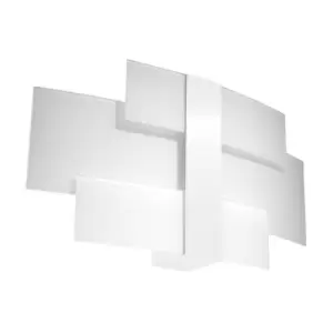 image of Celia Wall Lamp, White, 2x G9