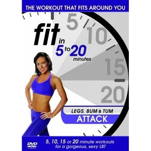 Image of Fit in 5 to 20 Minutes - Legs, Bum and Tum Attack DVD