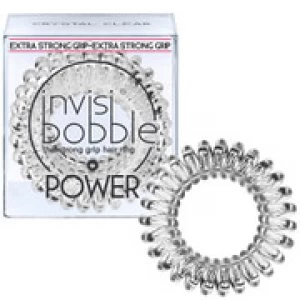 image of invisibobble Power Hair Tie (3 Pack) - Crystal Clear