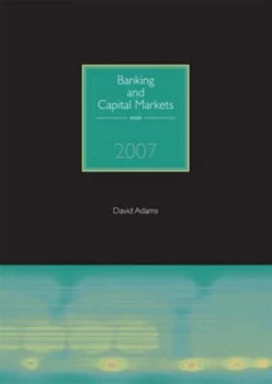Image of Banking and Capital Markets by David Adams Paperback