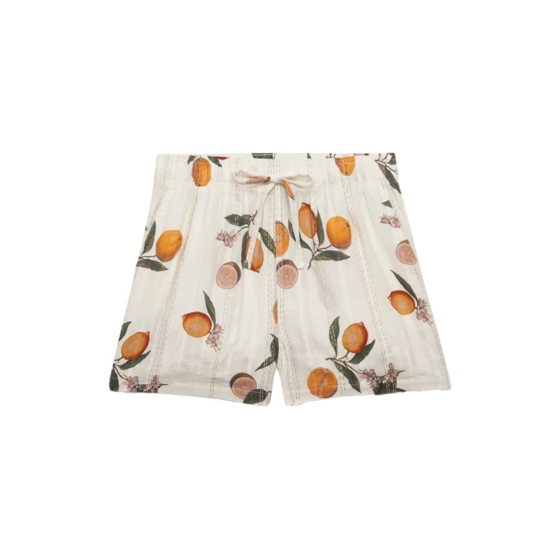 Image of Superdry Printed cotton shorts For Her Superdry Multicolore Female M