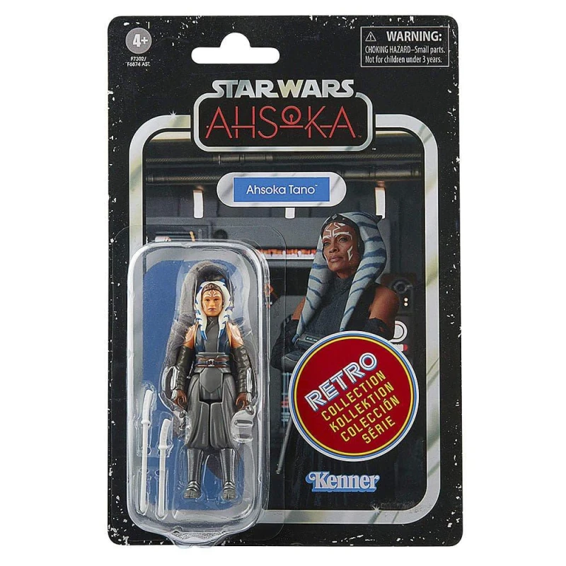 Image of Star Wars STAR WARS RETRO Collection Ahsoka Tano - Black One Size