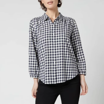 Image of Barbour Womens Peregrine Shirt - Navy - UK 10