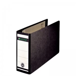 image of Leitz Board L/a File A5 Oblong Black - 5 Pack