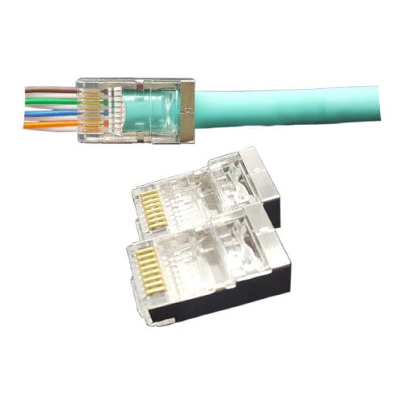 Image of Cablenet Cablenet Cat5e - RJ45 FTP EZ Easy Plug 22-2204