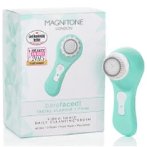 image of Magnitone London BareFaced Vibra-Sonic Daily Cleansing Brush - Pastel Green