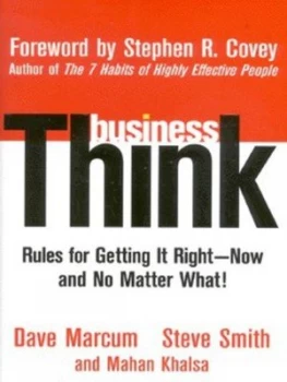 Image of Businessthink by Dave Marcum Hardback