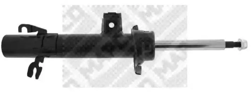 Image of MAPCO 40676 Shock absorber Front Axle Right, Gas Pressure, Twin-Tube, Spring-bearing Damper, Top pin Shock Absorber (854)