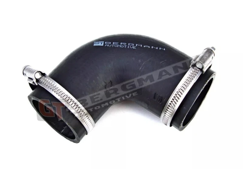 Image of GT-BERGMANN GT52-059 Turbocharger Hose with clamping pieces, Rubber with fabric lining Rubber with fabric lining Charger Intake Hose (3314)