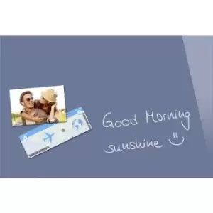 image of BE! Board Glass board (magnetic) B1207 (W x H) 60cm x 40cm Blue B1207