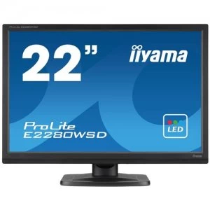 image of iiyama ProLite 22" E2280WSD HD LED Monitor