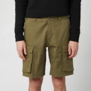 image of The North Face Mens Anticline Cargo Shorts - Burnt Olive Green - W32