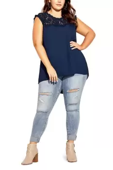 Image of Hi Lo Angel Top