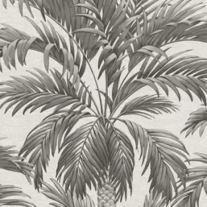 image of Belgravia Decor Palm Tree Mono Wallpaper