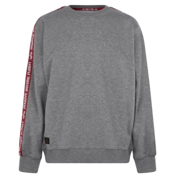 Image of Alpha Industries Rbf Tape Sweater - Grey