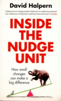 Image of Inside the Nudge Unit by David Halpern Paperback