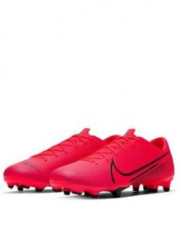 image of Nike Mercurial Vapor 13 Academy Firm Ground Football Boots - Red/Black