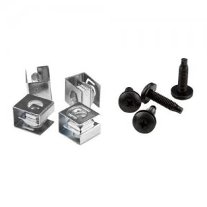 Image of 10 32 Server Rack Screws and Clip Nuts