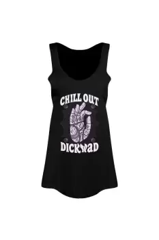 Image of Chill Out Dickwad Vest Top