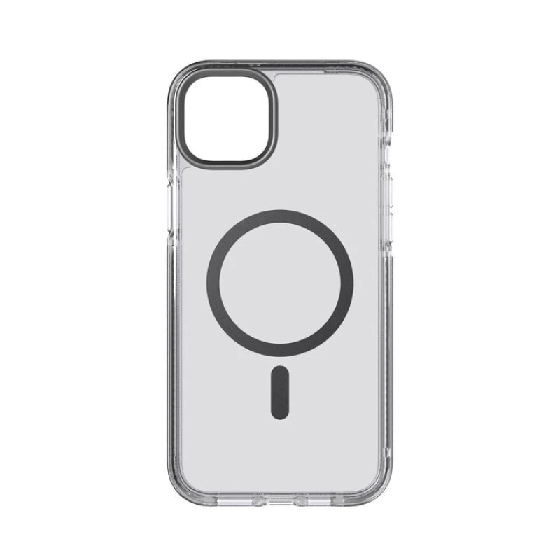 Image of Tech21 Tech21 Evo Crystal mobile phone case 17cm (6.7") Cover Black, Transparent T21-9650