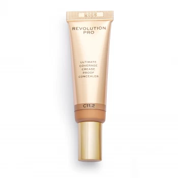 Image of Revolution Pro Ultimate Coverage Crease Proof Concealer 12g (Various Shades) - C11.2