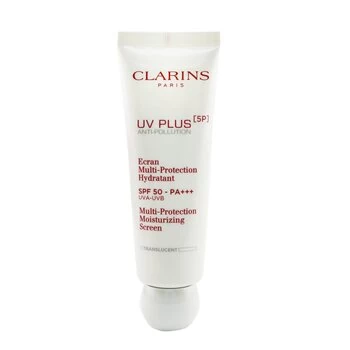 image of ClarinsUV Plus [5P] Anti-Pollution Multi-Protection Moisturizing Screen SPF 50 - Translucent 50ml/1.6oz