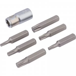 Image of Draper Expert 7 Piece Tx-Star Bit and Bit Holder Set