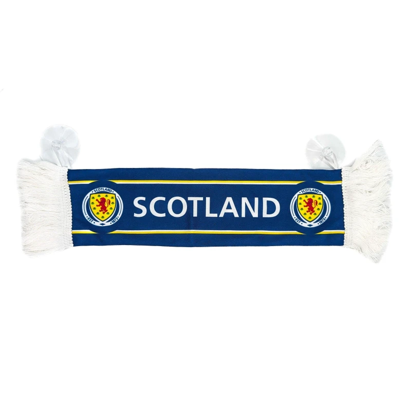 Image of Team Scotland Car Scarf Hanger - Multi Multi One Size