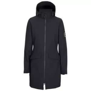 Image of Trespass Womens/Ladies Maria Soft Shell Jacket (L) (Black Marl)