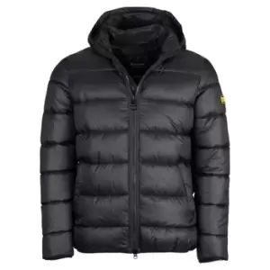 Image of Barbour International Legacy Bobber Quilted Jacket - Black