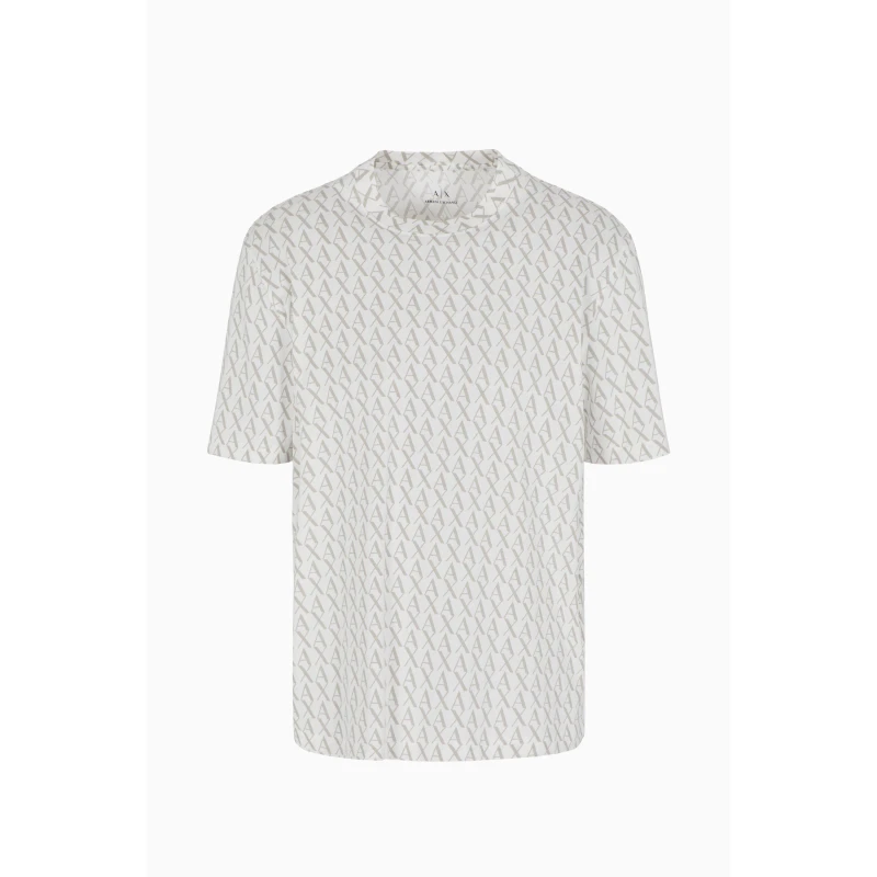 Image of Armani Exchange Regular Fit T-Shirts - Black M