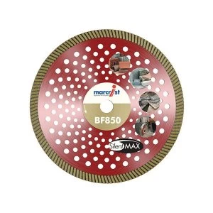 image of Marcrist BF850 SilentMAX Ultimate Turbo Diamond Blade 115 x 22.2mm