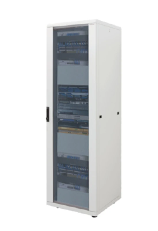 Image of LogiLink D32S66G rack cabinet 32U Freestanding rack Grey