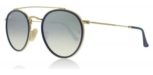 image of Ray-Ban RB3647N Sunglasses Gold 001/9U 51mm