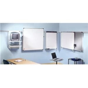 Image of Nobo ProRail 1200 x 900mm Felt Notice Board
