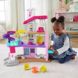 image of Little People Barbie DreamHouse Playset and Figures