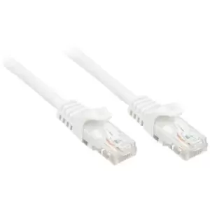 image of LINDY 48203 RJ45 Network cable, patch cable CAT 6 U/UTP 2m White